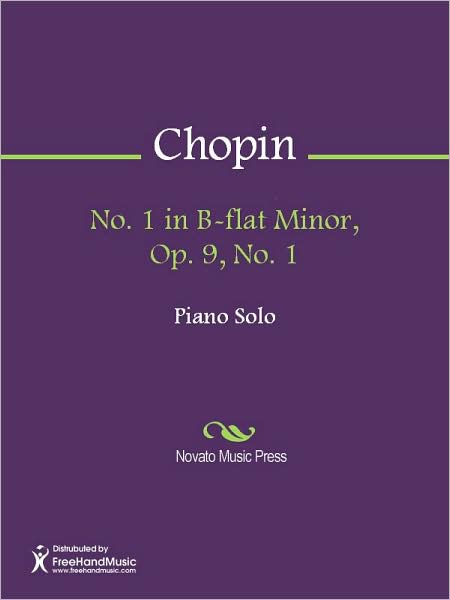 No. 1 in B-flat Minor, Op. 9, No. 1