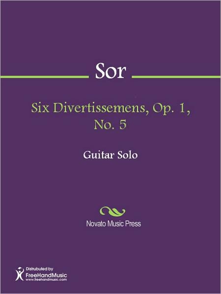 Six Divertissemens, Op. 1, No. 5