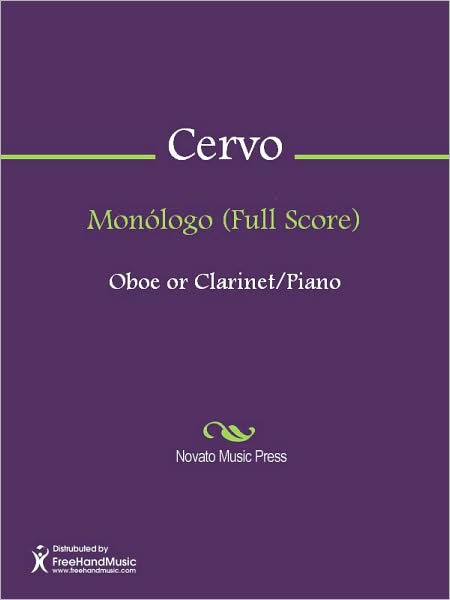 Monologo (Full Score)