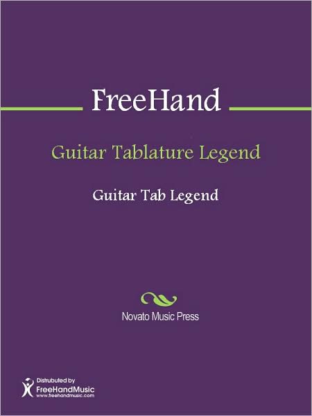 Guitar Tablature Legend