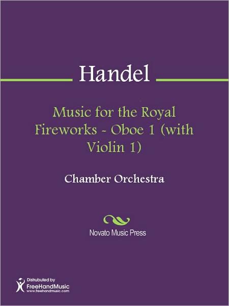 Music for the Royal Fireworks - Oboe 1 (with Violin 1)