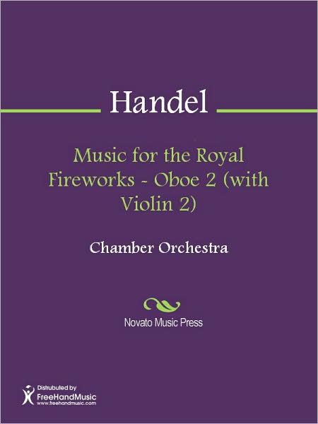 Music for the Royal Fireworks - Oboe 2 (with Violin 2)