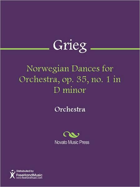 Norwegian Dances for Orchestra, op. 35, no. 1 in D minor