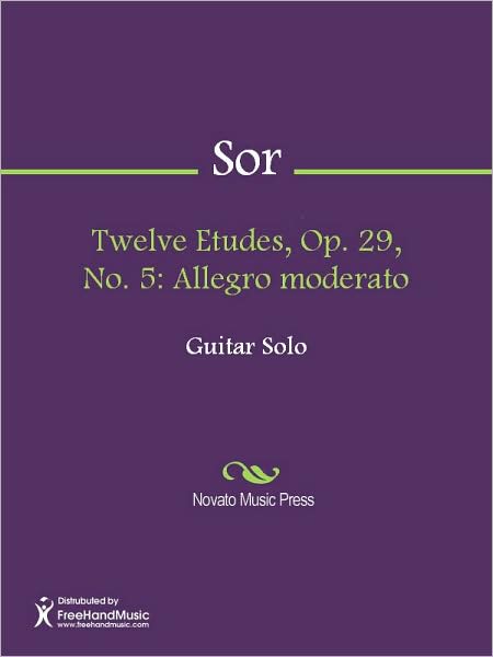 Twelve Etudes, Op. 29, No. 5: Allegro moderato