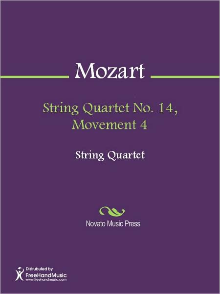 String Quartet No. 14, Movement 4