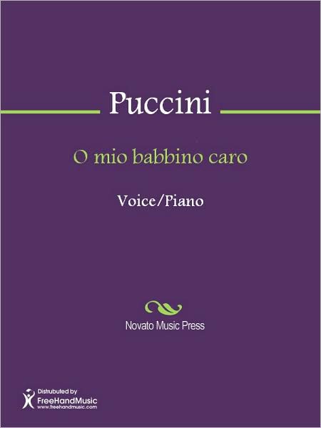 O mio babbino caro