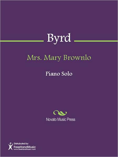 Mrs. Mary Brownlo