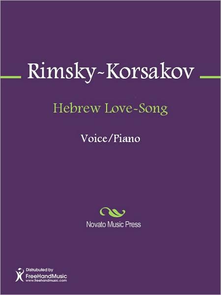 Hebrew Love-Song