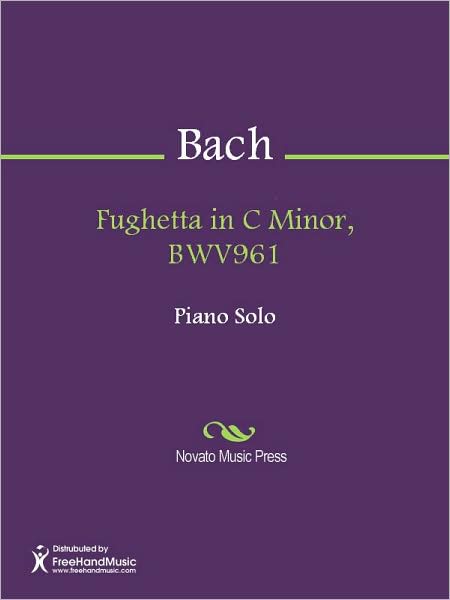 Fughetta in C Minor, BWV961