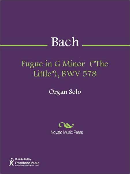 Fugue in G Minor ("The Little"), BWV 578