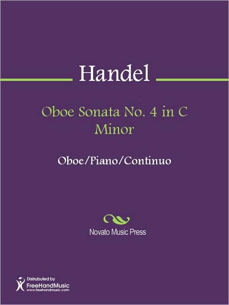 Oboe Sonata No. 4 in C Minor