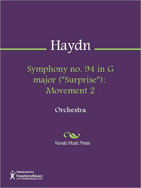 Symphony no. 94 in G major ("Surprise"): Movement 2