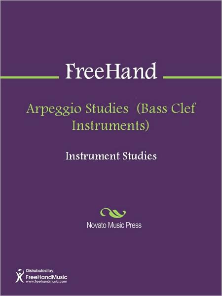 Arpeggio Studies (Bass Clef Instruments)