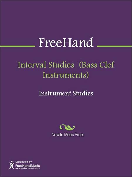 Interval Studies (Bass Clef Instruments)