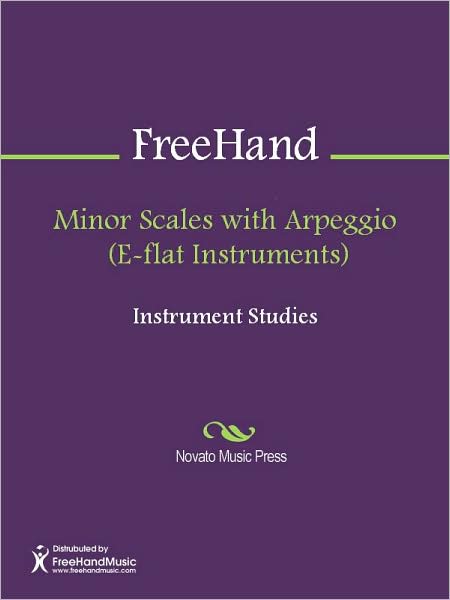 Minor Scales with Arpeggio (E-flat Instruments)