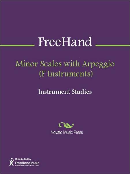 Minor Scales with Arpeggio (F Instruments)