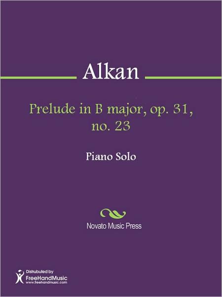 Prelude in B major, op. 31, no. 23