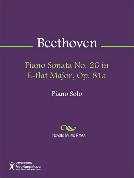 Piano Sonata No. 26 in E-flat Major, Op. 81a
