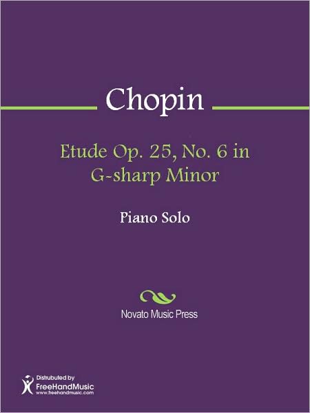 Etude Op. 25, No. 6 in G-sharp Minor