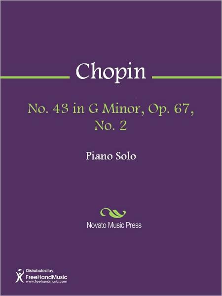 No. 43 in G Minor, Op. 67, No. 2