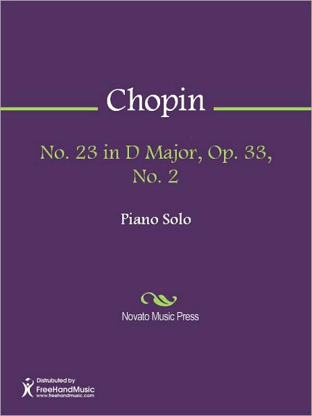 No. 23 in D Major, Op. 33, No. 2