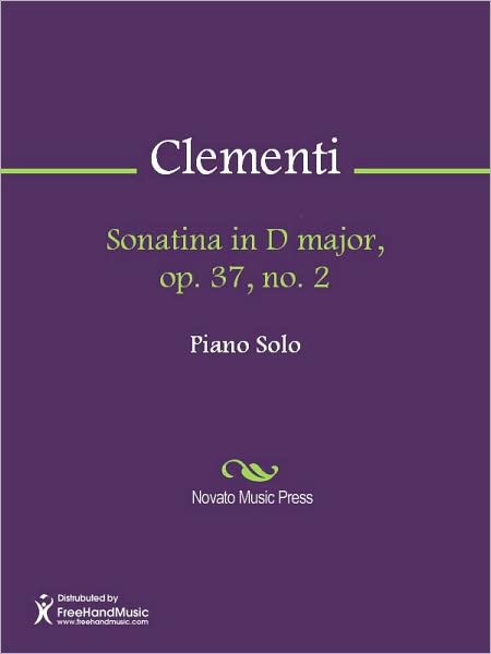 Sonatina in D major, op. 37, no. 2