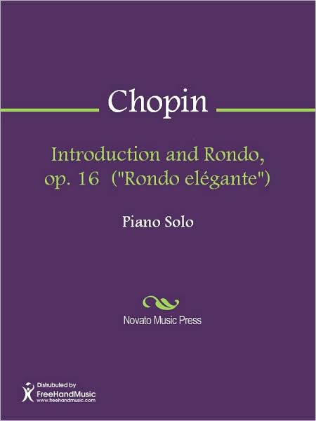 Introduction and Rondo, op. 16 ("Rondo elegante")