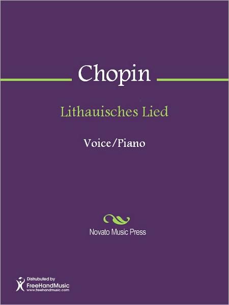 Lithauisches Lied