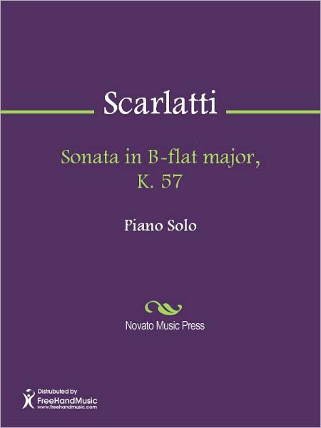 Sonata in B-flat major, K. 57