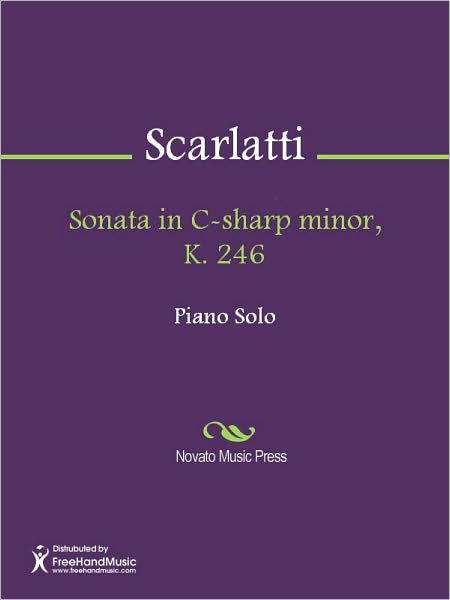 Sonata in C-sharp minor, K. 246