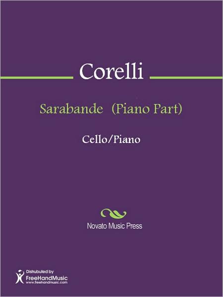 Sarabande (Piano Part)