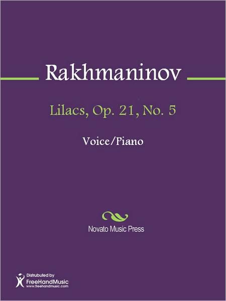 Lilacs, Op. 21, No. 5