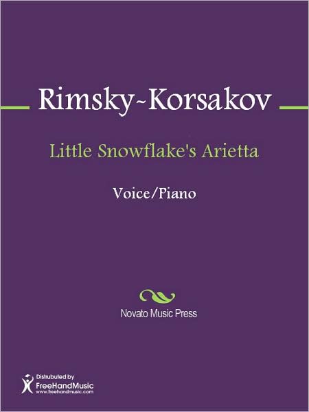 Little Snowflake's Arietta