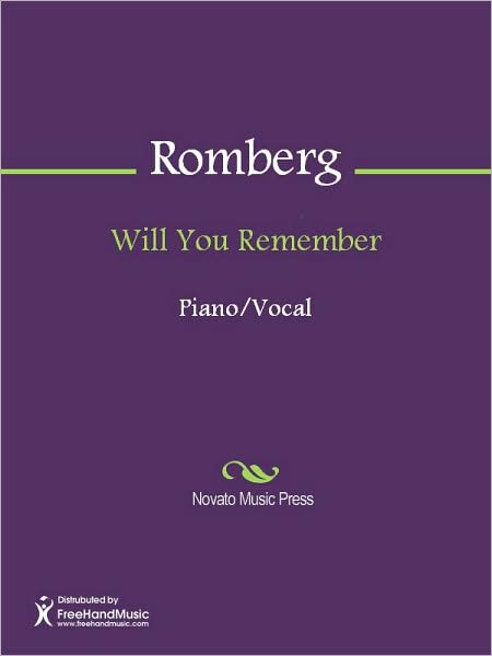 Will You Remember