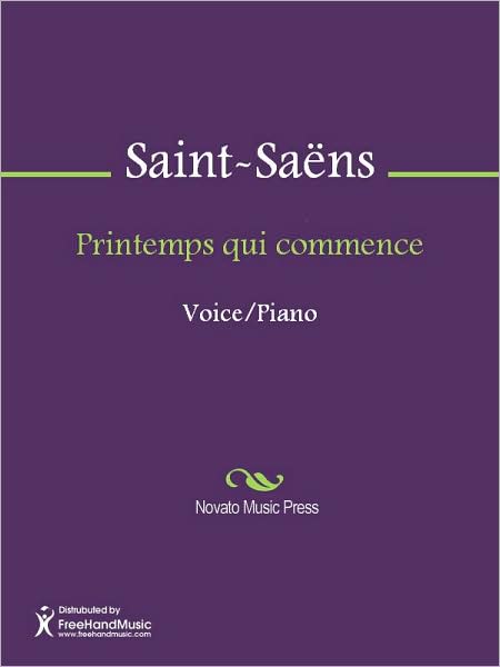 Printemps qui commence