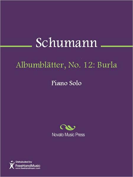 Albumblatter, No. 12: Burla