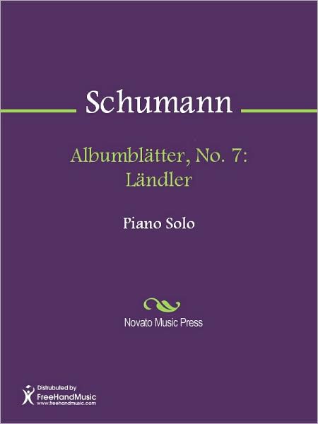Albumblatter, No. 7: Landler