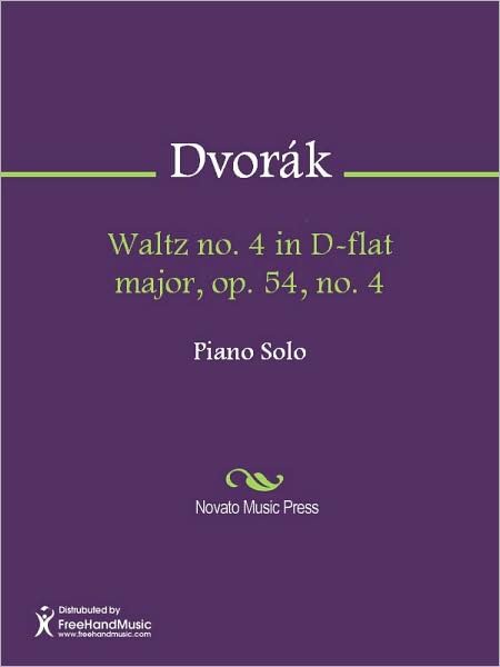 Waltz no. 4 in D-flat major, op. 54, no. 4