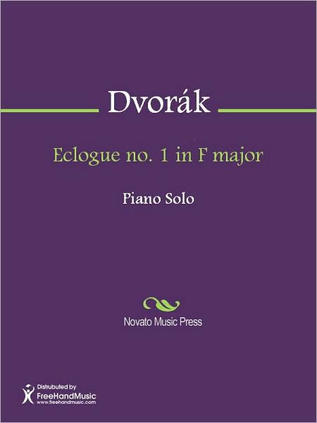 Eclogue no. 1 in F major