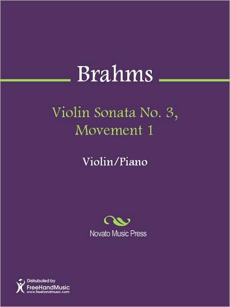 Violin Sonata No. 3, Movement 1
