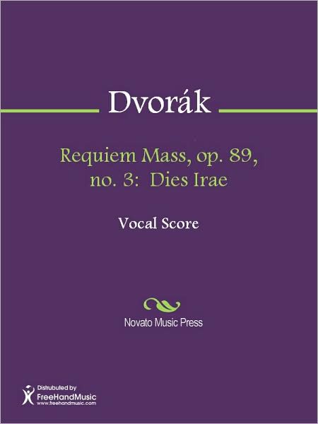 Requiem Mass, op. 89, no. 3: Dies Irae
