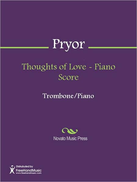 Thoughts of Love - Piano Score