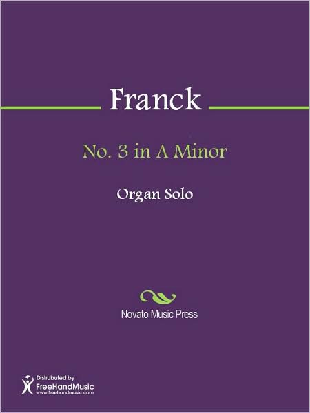 No. 3 in A Minor