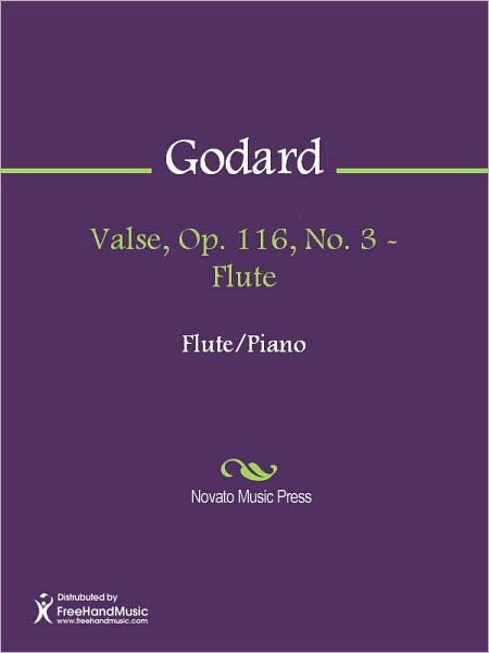 Valse, Op. 116, No. 3 - Flute