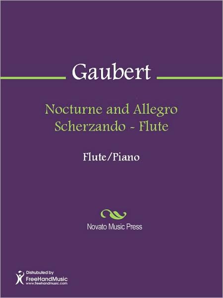 Nocturne and Allegro Scherzando - Flute