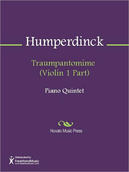 Traumpantomime (Violin 1 Part)