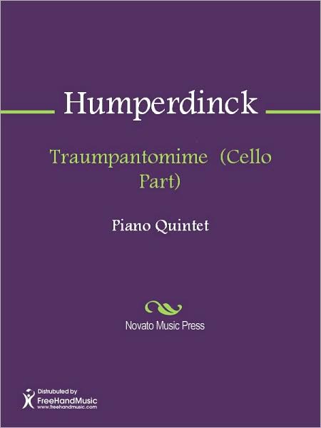 Traumpantomime (Cello Part)