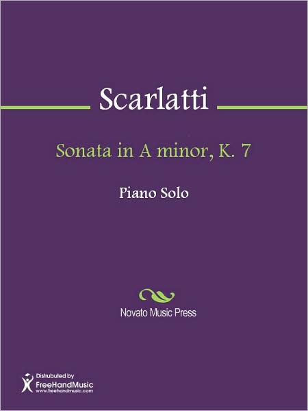 Sonata in A minor, K. 7