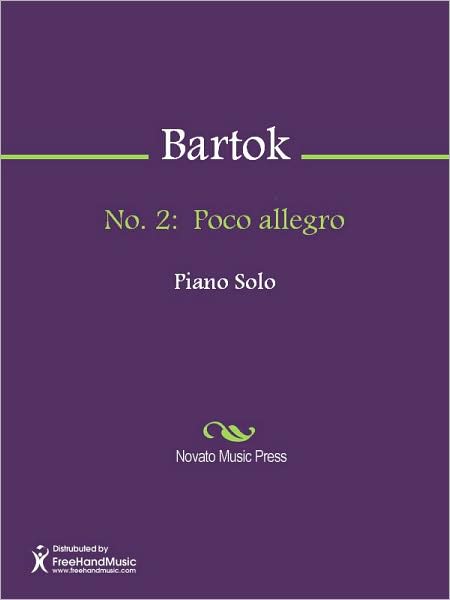 No. 2: Poco allegro