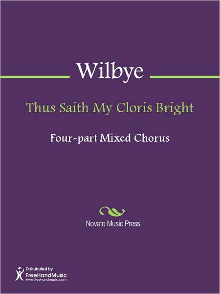 Thus Saith My Cloris Bright